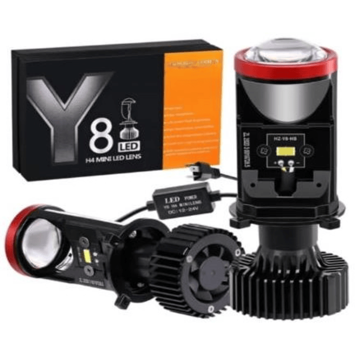 Car led headlights mini projectors (Y8)