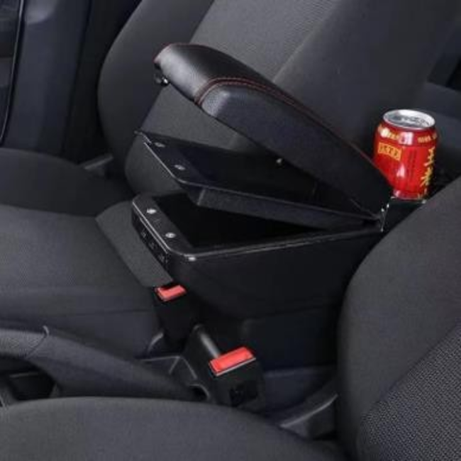 Armrest Console Box Black